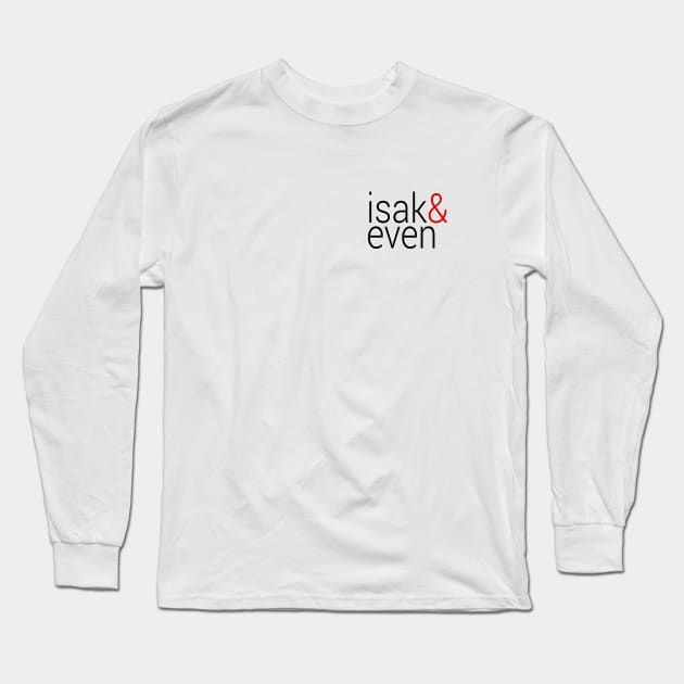 Isak & Even Long Sleeve T-Shirt by byebyesally